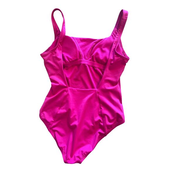Nike Pink One Piece Swimsuit Women's M - Picture 2 of 10